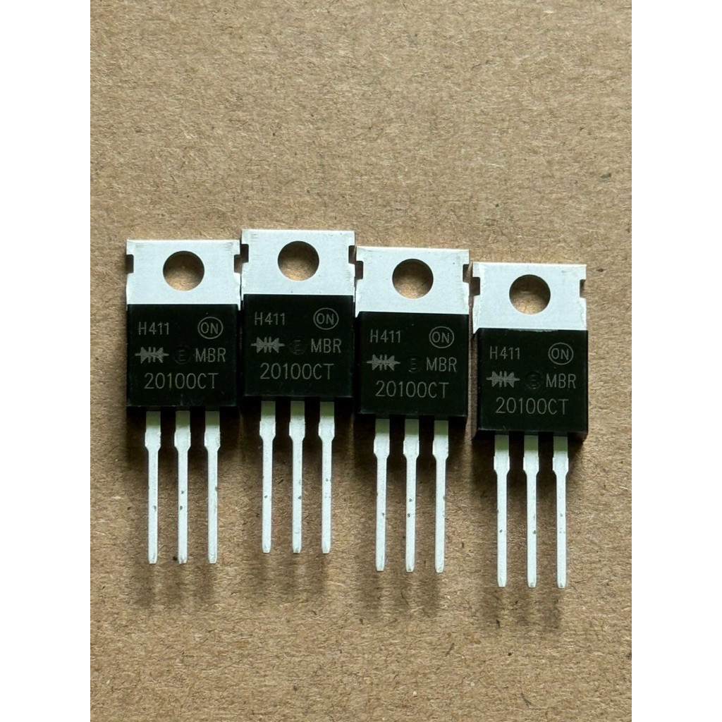 MBR20100 คือ ไดโอด Schottky Barrier (ไดโอด Schottky) ที่มีกระแสไฟฟ้า 20A และแรงดันไฟฟ้า 100V