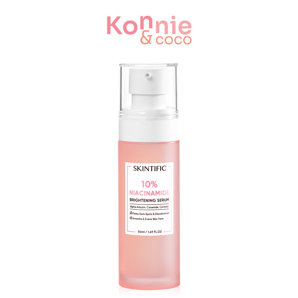 SKINTIFIC 10% Niacinamide Brightening Serum 50ml เซรั่มบำรุงผิวหน้า.