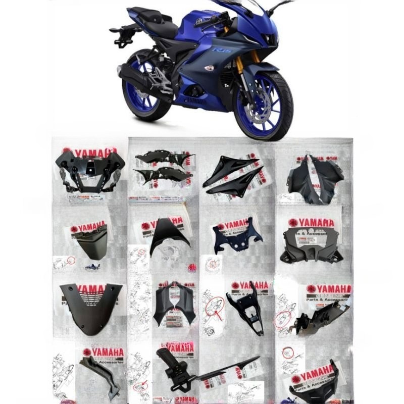 ROUGH BODY COVER R15 V4 R15 M ผลิตภัณฑ์ YAMAHA ดั้งเดิมอะไหล่แท้