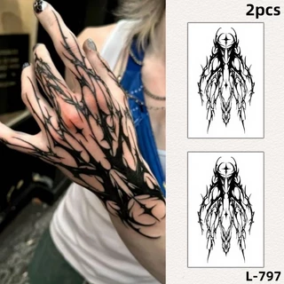 สติกเกอร์รอยสักลายเสือเซ็กซี่ สำหรับข้อมือ ทนน้ำได้นานถึง 15 วัน