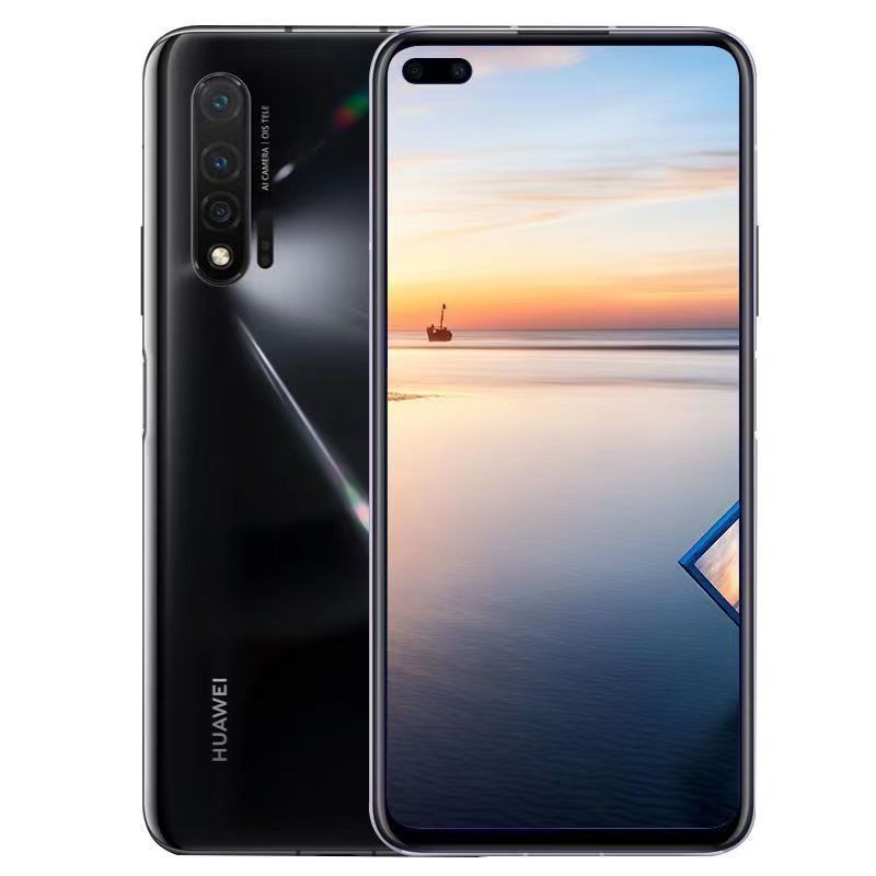 5G Huawei nova6 โทรศัพท์มือถือมือสองราคาถูกงานสํารองเกม Hongmeng 4.2 Kirin 990