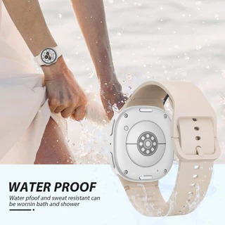 ซิลิโคนสําหรับ Samsung Galaxy Watch 8/8 classic Strap 44mm 40mm 46mm Sport correa pulseira สร้อยข้อมือ Galaxy Watch 8 Band