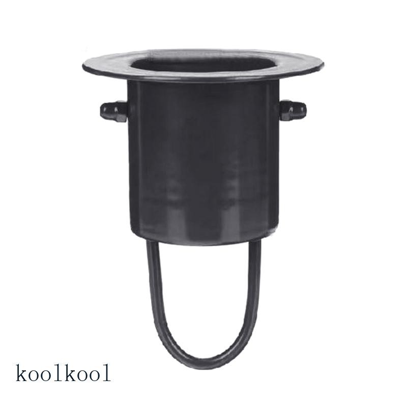 Kool Rain Chain Gutter Adapter สีดําสแตนเลสเนื้อ Gutter Chain Downspout เหมาะสําหรับการติดตั้ง Rain 