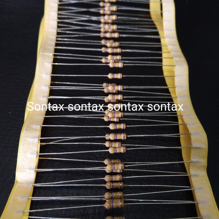 (READ DESCRIPTION!!) 470k 470kom 470k โอห์มตัวต้านทาน werstan r 1/4 0.25 w วัตต์ 5% taiwan