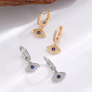 XI‘s Jewelry ต่างหูตาปีศาจสไตล์ใหม่สำหรับผู้หญิง ออกแบบพิเศษให้สวมใส่ง่ายและทันสมัย