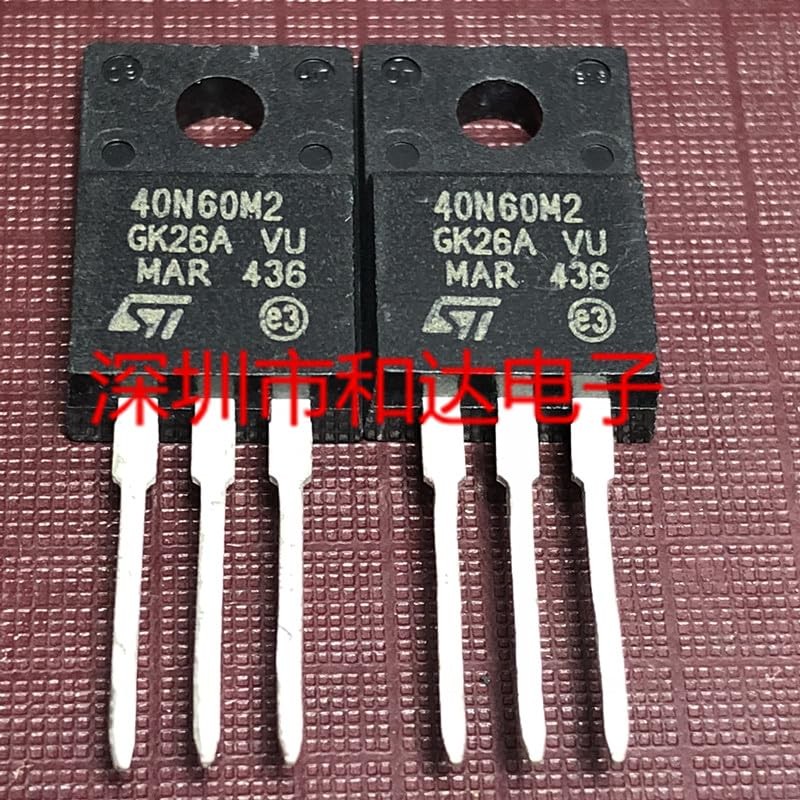 10PCS ของแท้ 40N60M2 STF40N60M2 TO-220F PIZP