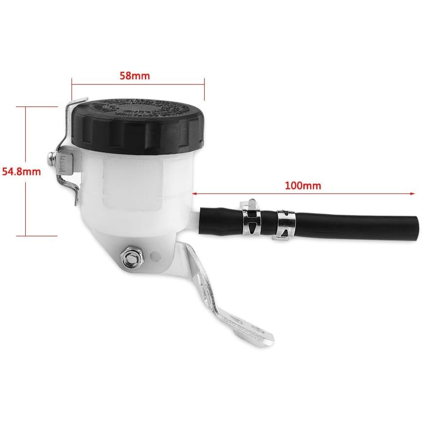 Keenso ถ้วยน้ํามันเบรคสําหรับ Suzuki SV1000S 03-07, SV650 03-09, -R1000 01-08, -R600 01-09, -R750 00