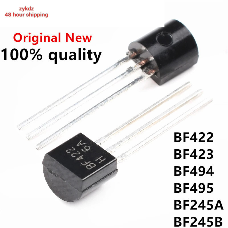 20PCS BF245A BF245 BF245B TO-92 TO92 ทรานซิสเตอร์ BF422 BF423 BF494 BF495 ใหม่เดิม