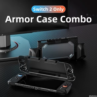 AOLION Switch Armor Case สําหรับ Nintendo Switch 2 Ergonomic Grip Design ShockProof สต็อกท้องถิ่น