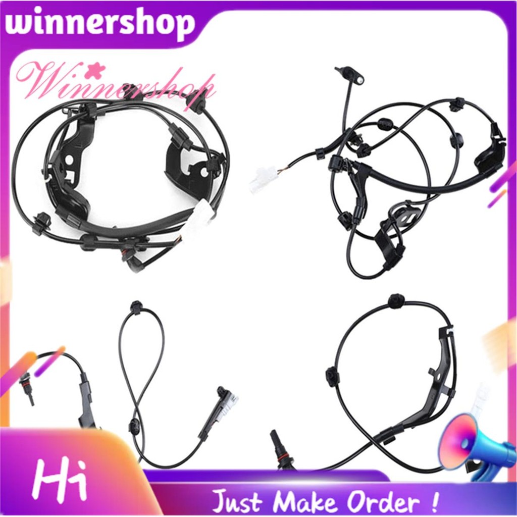 4 ชิ้นด้านหน้าด้านหลังขวาซ้าย ABS เซ็นเซอร์ความเร็ว 89542-0K060 89543-0K061 89545-0K240 89546-0K240 