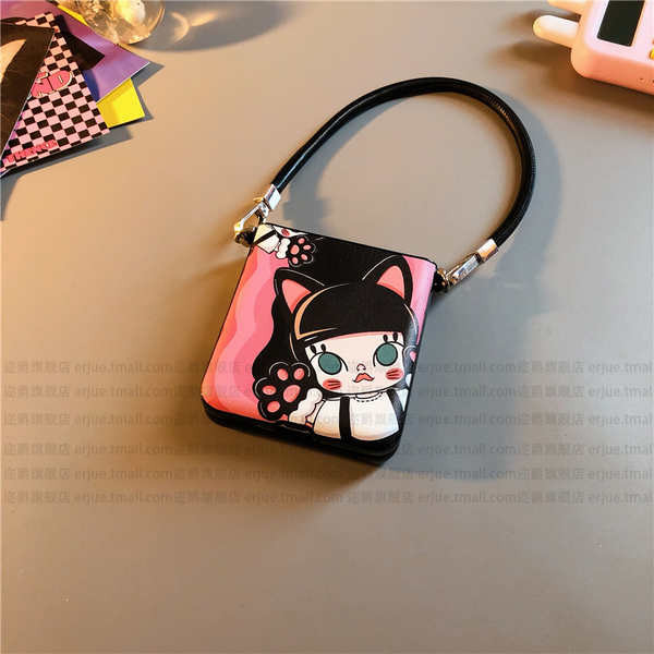 samsung flip 6 เคส flip6 Kitty Mo เหมาะสําหรับ Huawei pocket2 เคสโทรศัพท์ purax หนัง nova Samsung zf