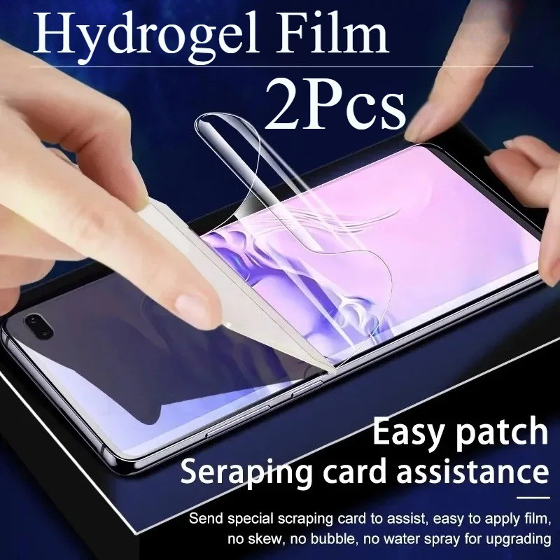 2 ชิ้นคลุมทั้งหมดป้องกันหน้าจอสําหรับ BLU Bold N1 N2 N3 C7 C7X F91 F92e S91 Pro Soft Hydrogel ฟิล์ม