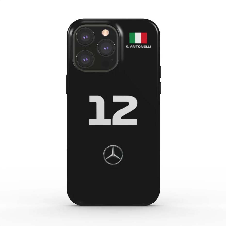 F1 Racer Kimi Antonelli สองในหนึ่งเดียว Tough Shell สําหรับ Samsung Galaxy S24 Ultra/iPhone16pro/15/