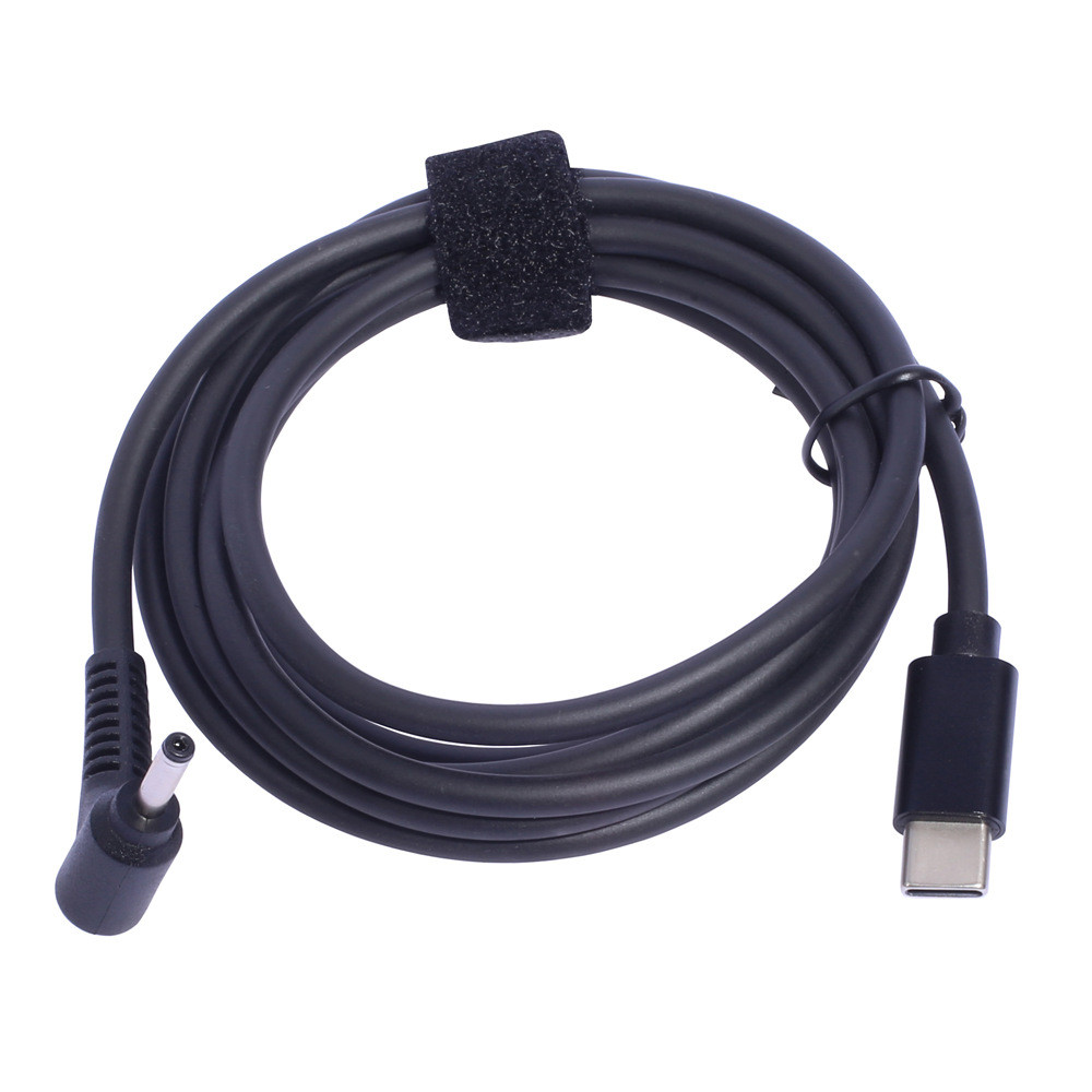 1.5m Type-C ถึง 3.0 * 1.1 แล็ปท็อปหม้อแปลงไฟฟ้า PD สายชาร์จ 65W เหมาะสําหรับ Acer Aspire/Swift/Spin3