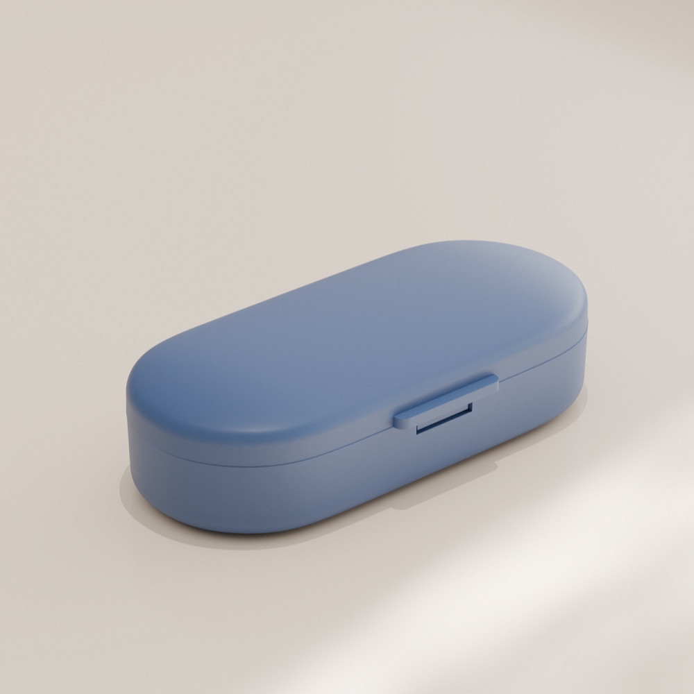 กล่องยาเดินทางแบบพกพาสะดวกมินิขนาดเล็กการดูดซึมแม่เหล็กแสงหลักฐานปิดผนึกยาย่อยบรรจุกล่องเก็บ - รูปที่ 4