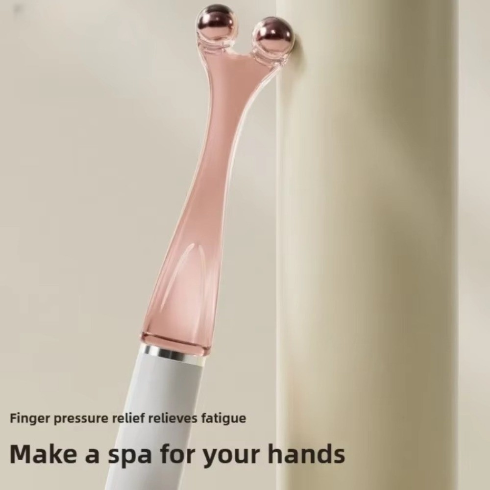 YOUMOOT Roller Finger Massage,ใช้งานง่ายDual-Row Roller Finger Joint Massage,แบบพกพาบรรเทานิ้วมือความเมื่อยล้าส่งเสริมการไหลเวียนโลหิต Acupoint Massage Roller Relief Tool ราคา ถูกที่สุด ดีลบีเคเค แกลเลอรีภาพที่ 6