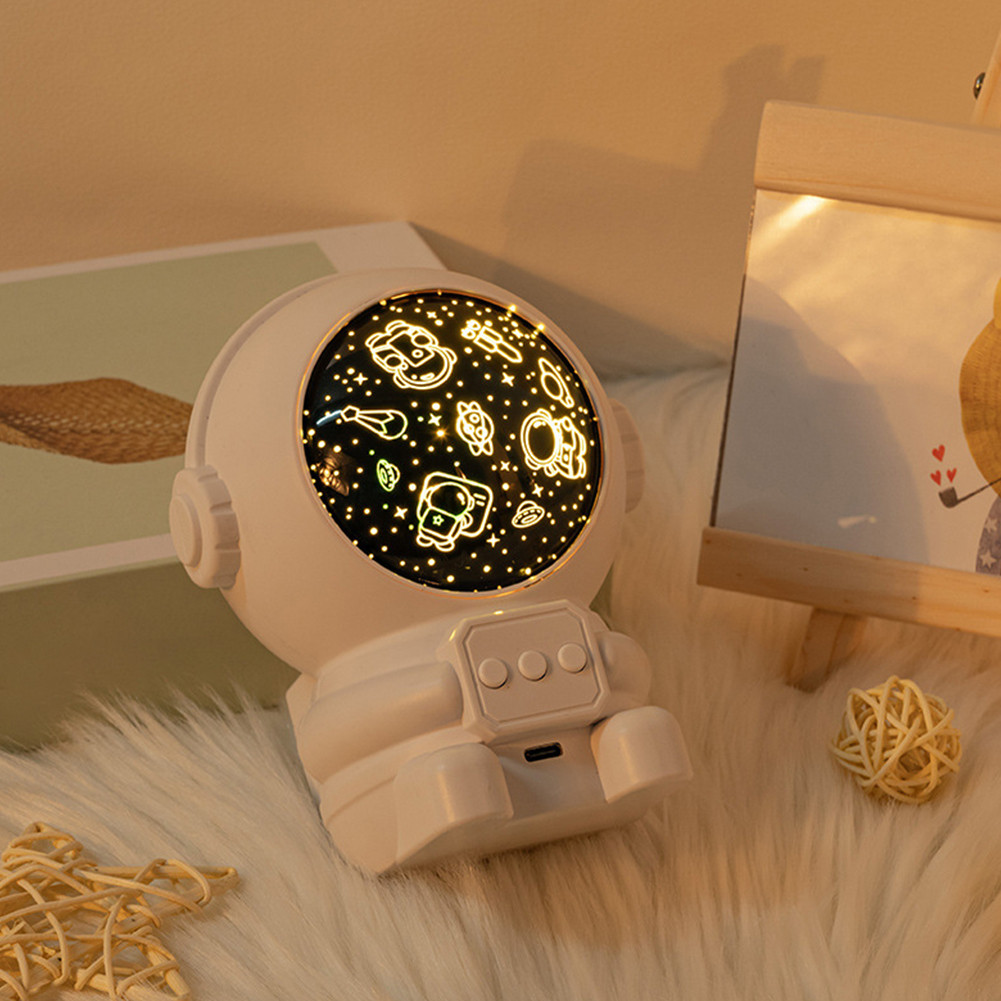 ❤มีของพร้อมส่ง❤sky projector โคมไฟดวงดาว โคมไฟโปรเจคเตอร์ โคมไฟดาว ไฟตกแต่งห้อง โมเดลนักบินอวกาศ
