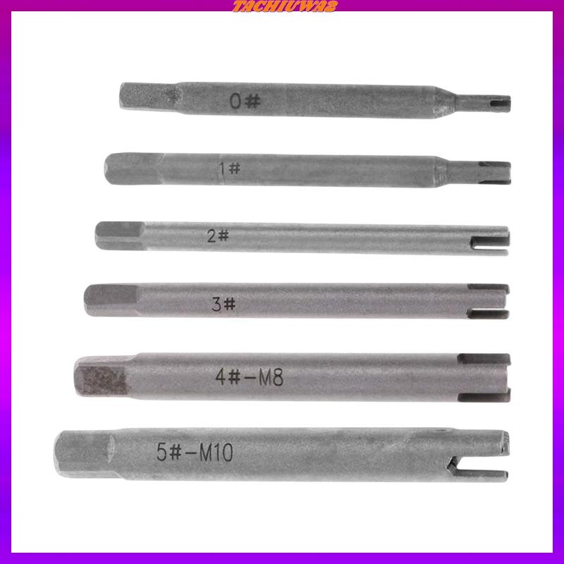 [Tachiuwa2] Alloy Steel Broken Tap Extractor Remover Tool Stripped Screw Extractor Screw Bolt Remove
