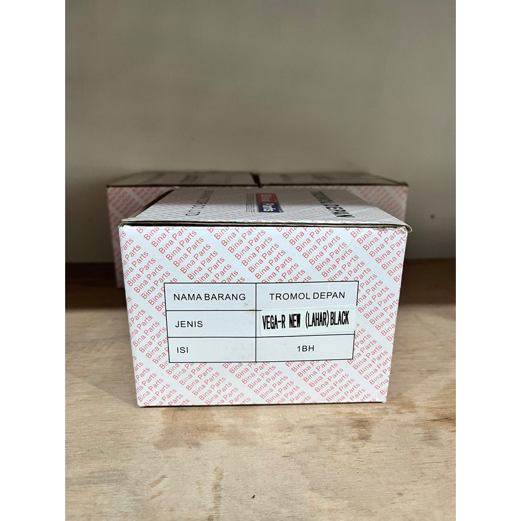 FRONT DRUM PLUS BEARING VEGR NEW BLACK BINA PARTS