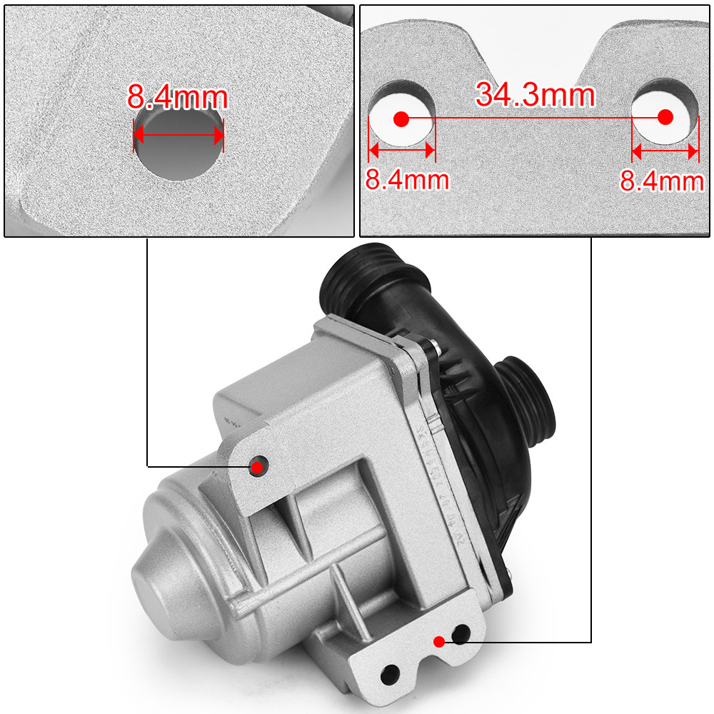 GElectric Water Pump Coolant Pump For N54 or N55 3.0L For BMW 535i X5. X1. Z4. X4. X6. X3 1151763242