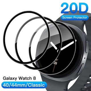 3D ฟิล์มป้องกันหน้าจอสําหรับ Samsung Galaxy Watch 8/7/6/5/4/FE 40 มม.44 มม.46 มม.Ultra1/2 47 มม.Anti-scratch สําหรับนาฬิกา 8 คลาสสิก 46 มม.ฟิล์ม