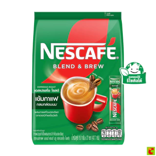 เนสกาแฟ เบลนด์ แอนด์ บรู เอสเปรสโซ โรสต์ กาแฟปรุงสำเร็จ 15.1 ก. แพ็ค 27