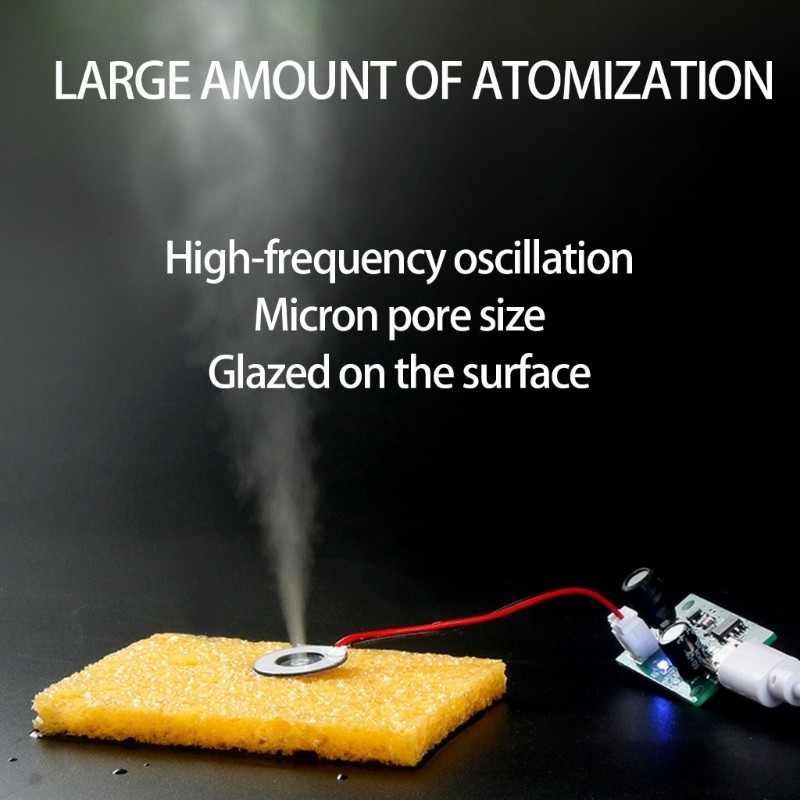 Moon USB Powereds Humidifier Module Kit เทคโนโลยีการทํางานที่เงียบสงบ USB Sprayings Module