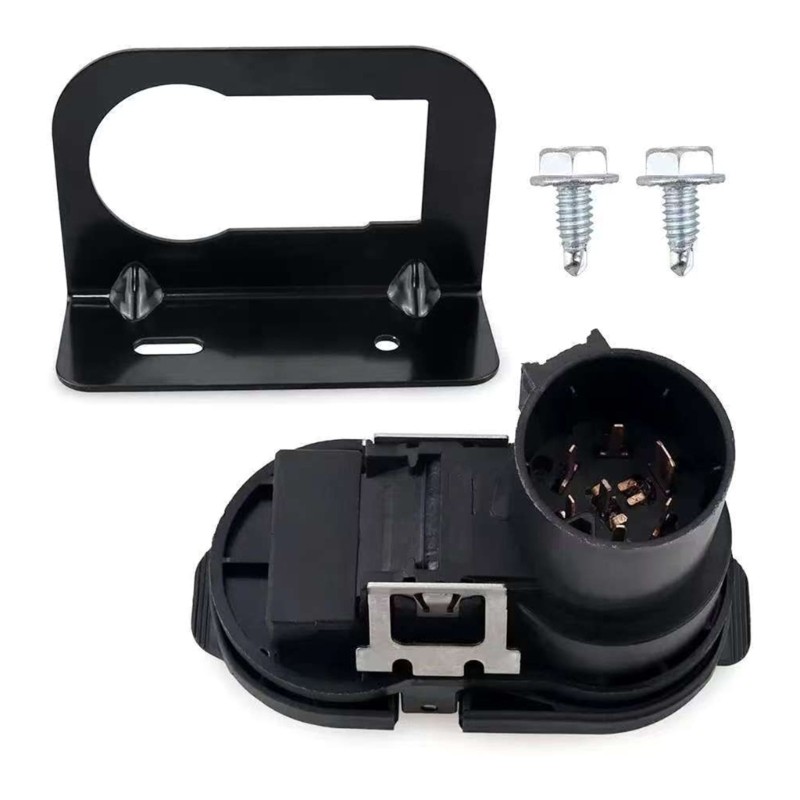 Moon Current 50A เปลี่ยน 4 7 Pin Trailer Connector วัสดุ ABS สําหรับ F150 F250 F350 Heavy Duty รถบรร