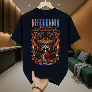 เสื้อยืดผู้ชาย เสื้อยืดเท่ๆ คอกลม-แขนสั้น สกรีนลายสุดเท่ เสื…