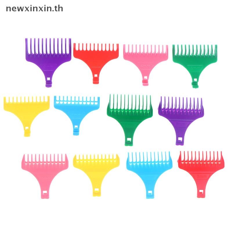 ^N^ 6/8 ชิ้น Professional Hair Trimmer จํากัดหวี Universal Guards ช่างทําผมตัดผมท่องเที่ยวตัดผมอุปกร