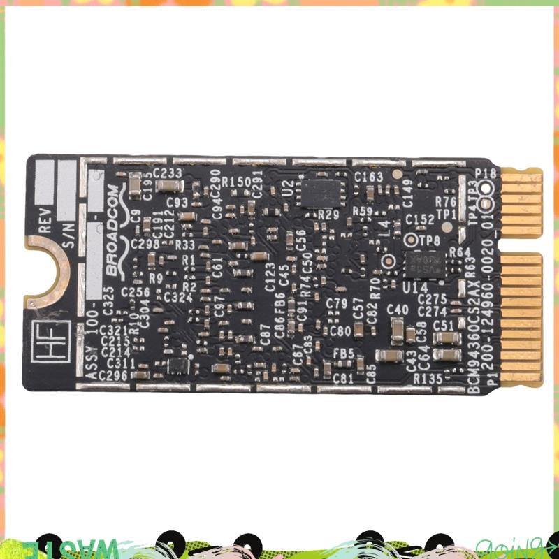 BCM94360CS2 การ์ด Wifi ไร้สาย 4.0 802.11Ac Hackintosh MacOS สําหรับ Air 11 นิ้ว A1465 13 นิ้ว A1466 