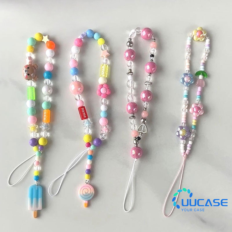 สายห้อยมือถือ โซ่ห้อย สร้อยข้อมือห้อย ข้อมือ เคสโทรศัพท์สั้น ห้อยพวงกุญแจตกแต่ง ทําเอง น่ารักลูกปัดผู้หญิง ยูเอสบี สายรัดข้อมือคริสตัล LT