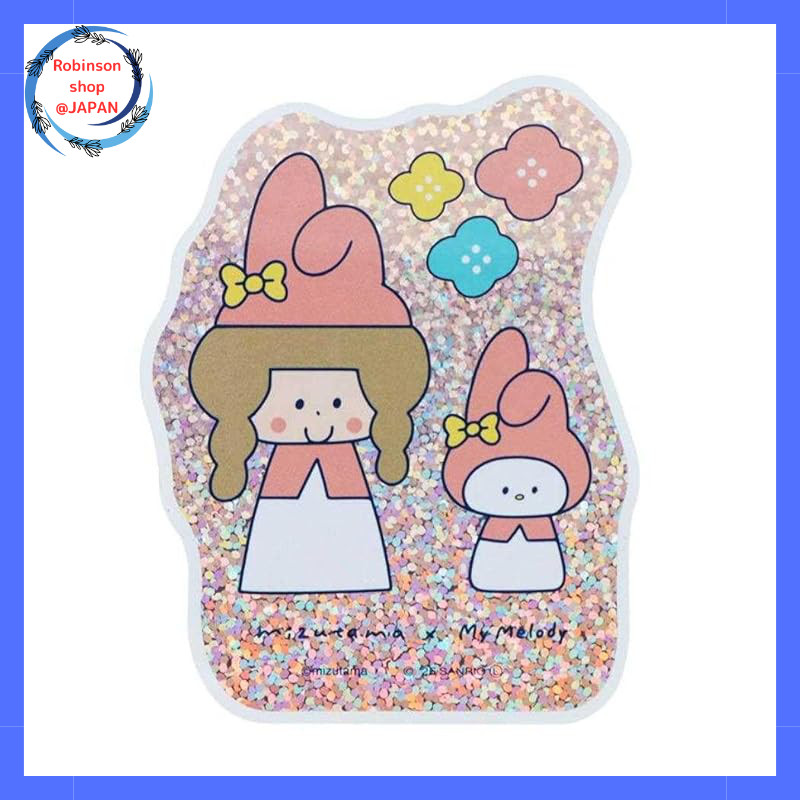 Mizutamax Sanrio Characters [Die-Cut Sticker] Hologram Sticker / My Melody