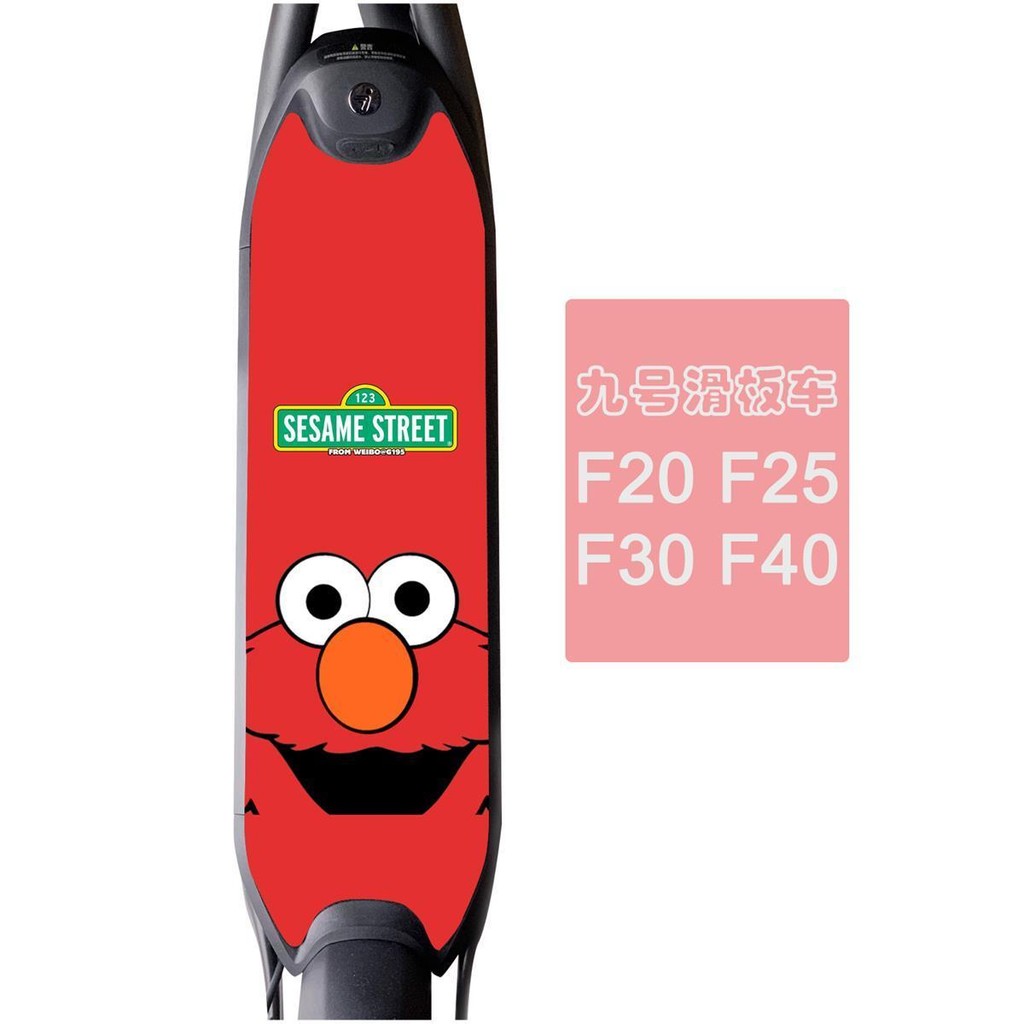 เบอร์ 9 สกู๊ตเตอร์เสื่อเท้า Segway Ninebot D18W D38U F20 F2 F2pro F2puls เหยียบสติกเกอร์ D8
