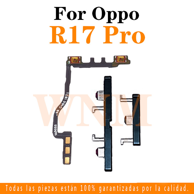 สําหรับOppo R17 Pro Powerปุ่มFlex on/ปิดปุ่มสวิทช์ด้านข้างKey Volume Up Down Flexสายโทรศัพท์มือถือPart ราคา ถูกที่สุด ดีลบีเคเค แกลเลอรีภาพที่ 6