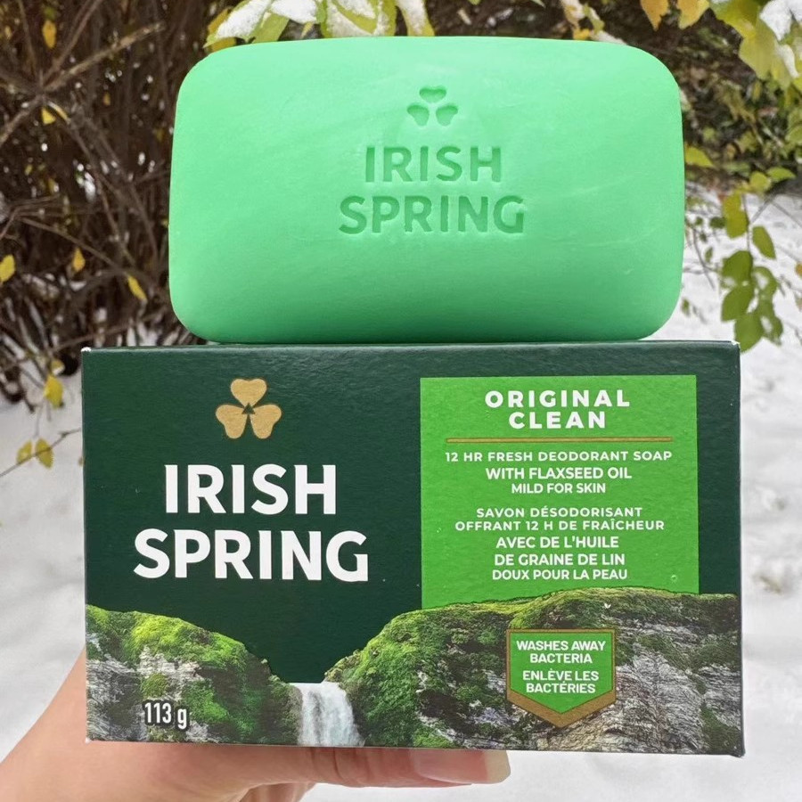 Canada นําเข้า lrishSpr Irish Spring Clover สบู่กําจัดกลิ่นสดชื่น g Skin Care20250815