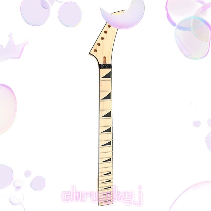 24 Frets กีตาร์คอ Maple Fingerboard พร้อม String ล็อคหัวขวาสําหรับ 6-String กีตาร์ไฟฟ้าคอเปลี่ยน chr