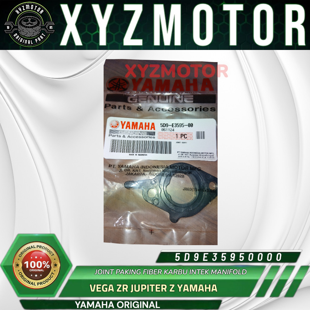 JOINT INTEK คาร์บอนไฟเบอร์ PAKING MANIFOLD VEGA ZR JUPITER Z YAMAHA ORIGINAL 5D9-E3595-0000