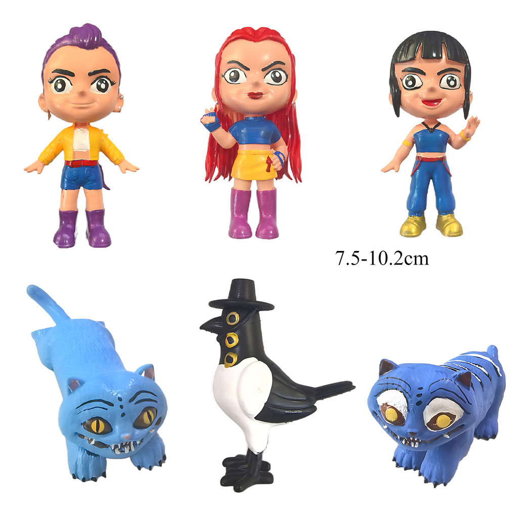 10pcs Saja Boys ชุดของเล่น Kpop Demon Hunters Zoey Mira Rumi Jinu เด็ก Abby Romance Mystery รุ่นสําหรับเด็กตกแต่งของขวัญ ราคา ถูกที่สุด ดีลบีเคเค แกลเลอรีภาพที่ 8