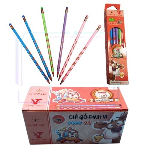 [HCM] ดินสอวางตําแหน่ง Gstar P999 2B ของกล่อง 12 ชิ้น