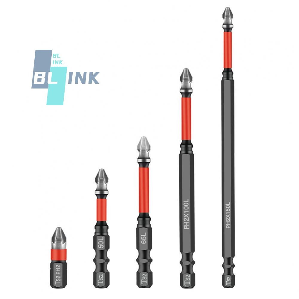 ดอกไขควงแม่เหล็ก PH2 ดอกไขควง cross Head ดอกสว่าน 1/4 นิ้ว Hex