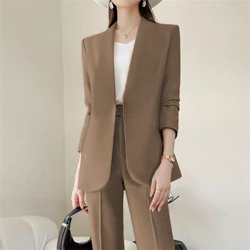 Spring and autumn suit suit for women 2025 new style Korean style street casual fashion temperament 