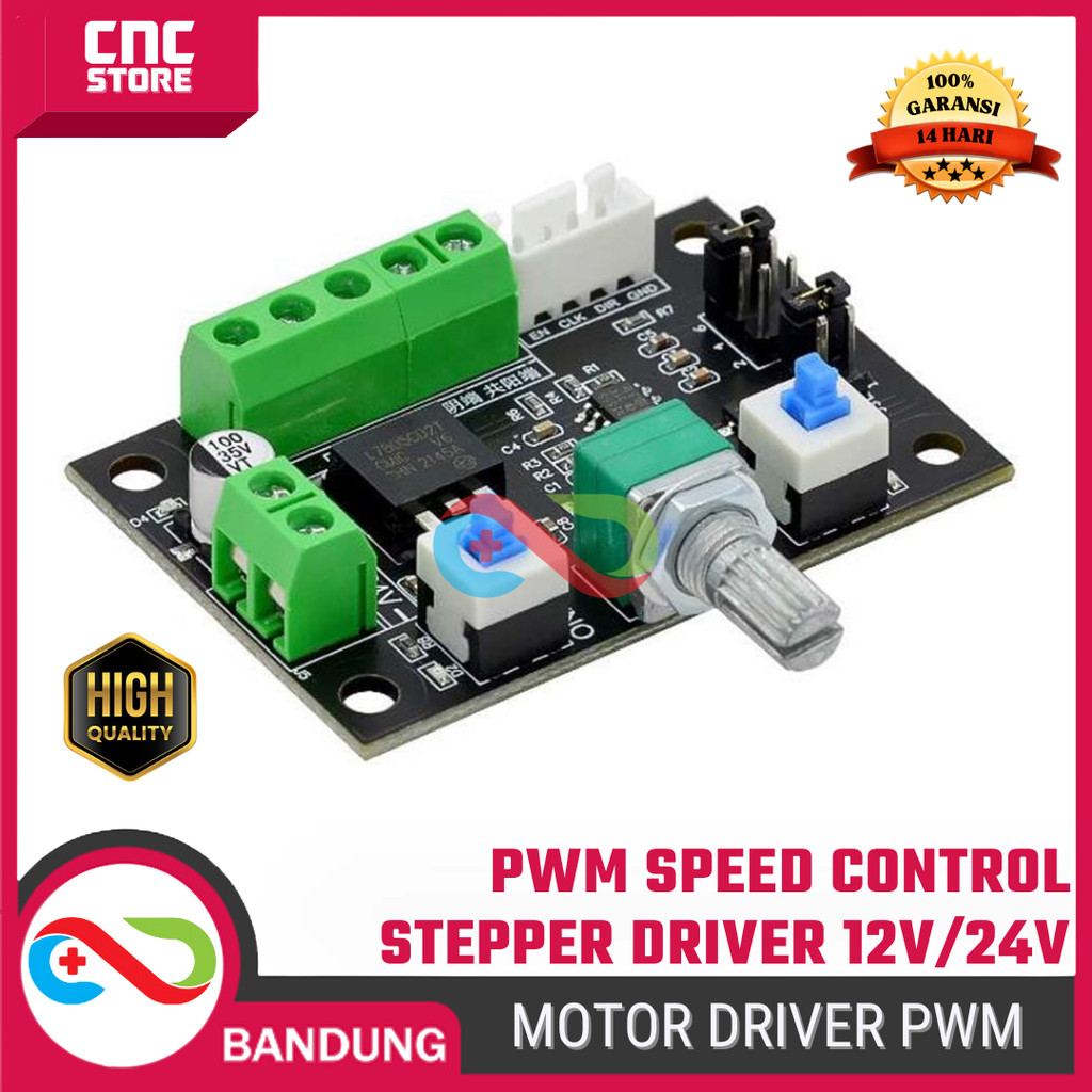 ไดร์เวอร์ PWM 12V 24V มอเตอร์ Stepper – ตัวควบคุมความเร็วเครื่องกําเนิดสัญญาณพัลส์สําหรับรถจักรยานยน