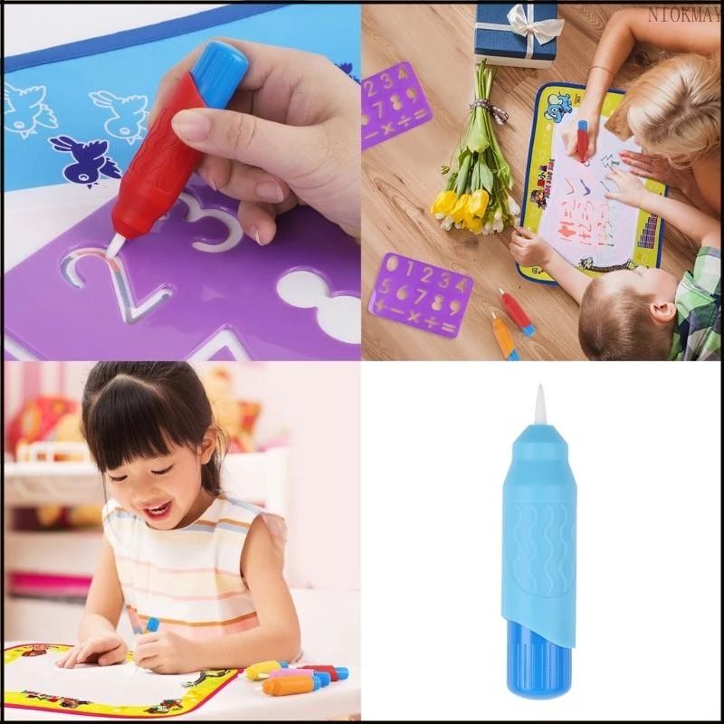 NIOK Water Painting Pen ปากกาดูดน้ําแบบใช้ซ้ําได้สําหรับเด็กนักเรียน Doodling Drawing