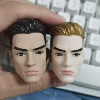 1/6 ชายตุ๊กตาหัว 35 ซม.ความสูง Man ตุ๊กตา Accessoies สีขาว/ป…