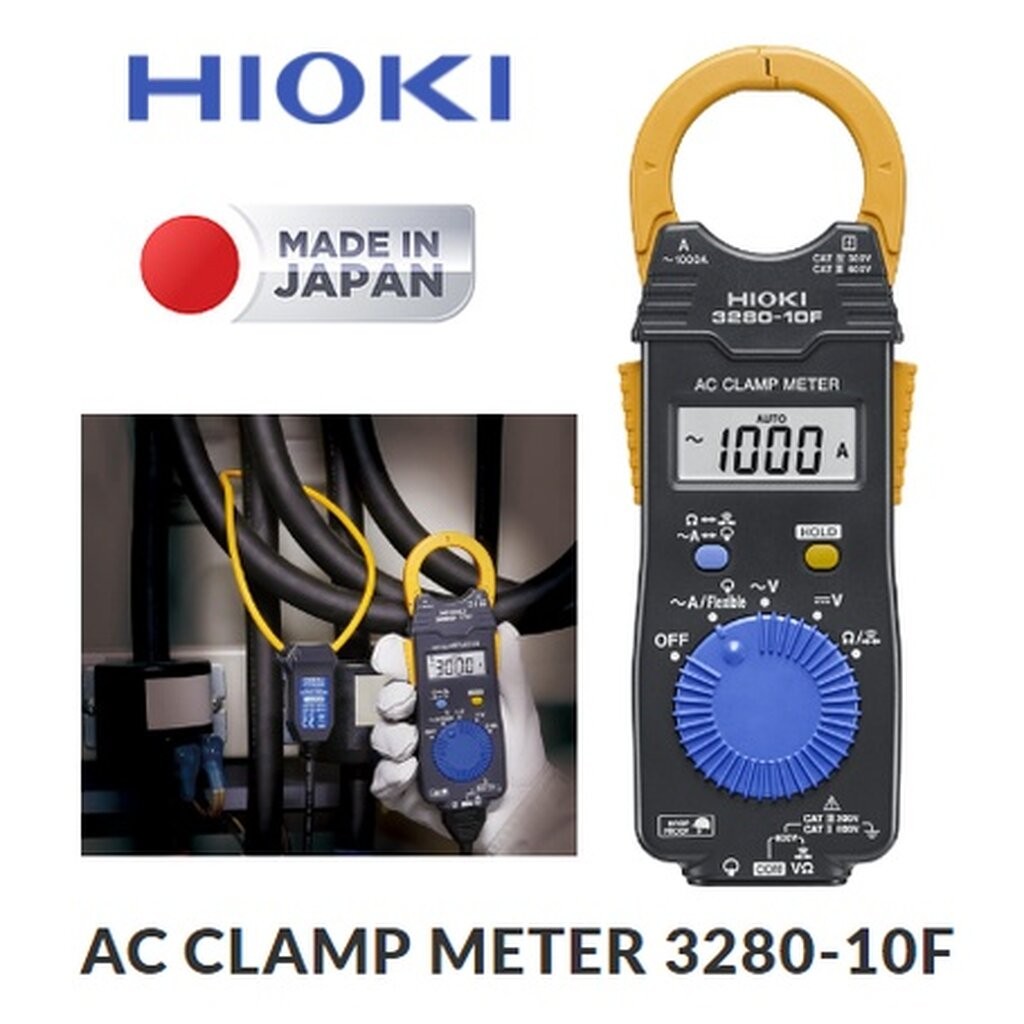 HIOKI แคลมป์มิเตอร์ AC Clamp Meter รุ่น 3280-10F