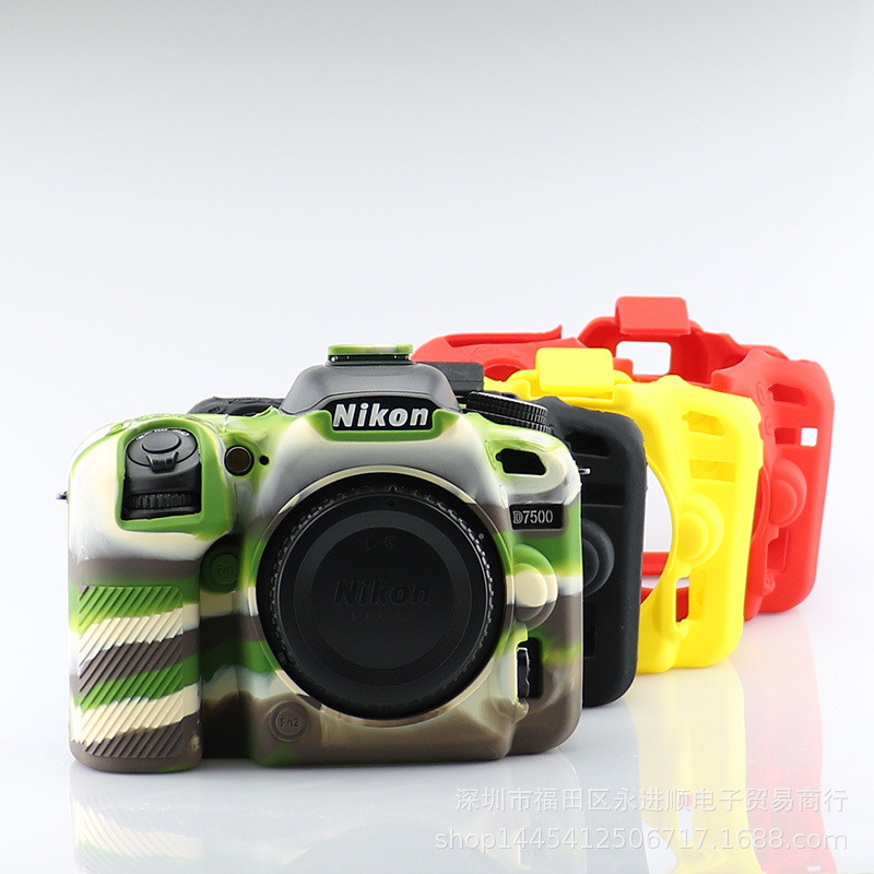สําหรับ Nikon Nikon D7500 SLR กล้องเคสซิลิโคน d7500 D7000 เคสซิลิโคนกระเป๋ากล้อง