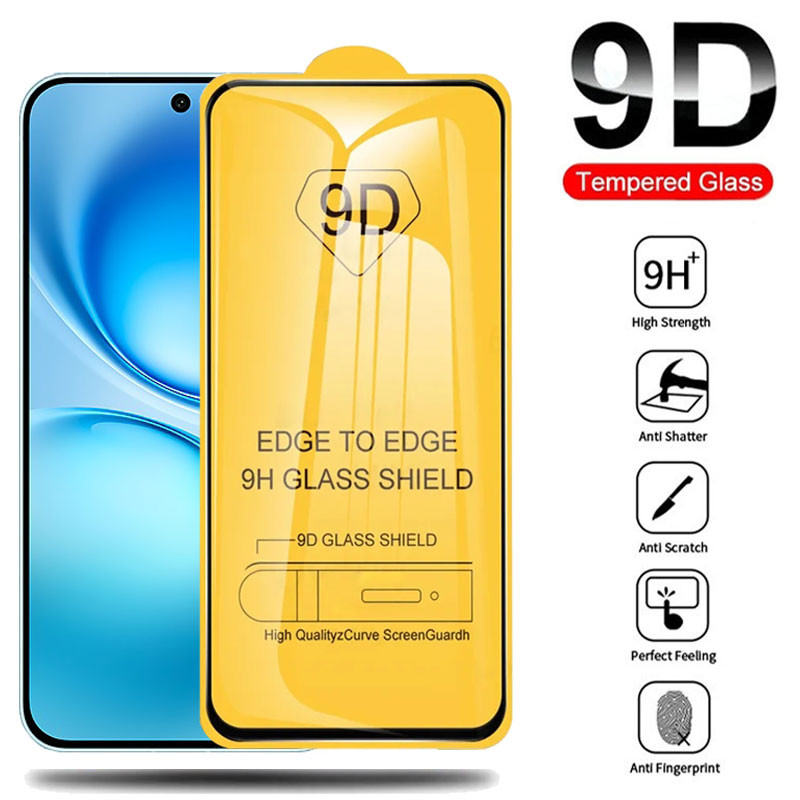 ฟิล์มกระจก 9D แบบเต็มจอใส สำหรับ VIVO S30 X300 X200 Pro Mini FE X100s Y300 Y300i Y300t GT Y200 Y200t