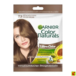 การ์นิเย่ แฮร์ คัลเลอร์แรนท์ สี 7.3 น้ำตาลทอง 30 ก.