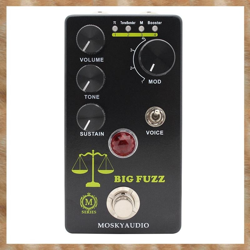 [KYG] Guitar Effect Pedal Big Fuzz Effect Pedal กีตาร์เบสอุปกรณ์เสริม